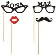 fotogadzet patyczki maz zona okulary 4 szt