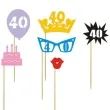 fotogadzet patyczki urodziny 40 ona 6 szt