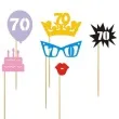 fotogadzet patyczki urodziny 70 ona 6 szt