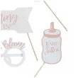 fotogadzety patyczki baby shower baby in bloom amscan 10 szt