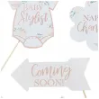 fotogadzety patyczki baby shower baby in bloom amscan 10 szt