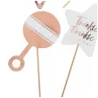fotogadzety patyczki baby shower twinkle twinkle ginger ray 10 szt