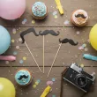 fotogadzety patyczki movember wasy mix 2 6 szt