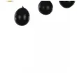girlanda balonowa 18 urodziny zloty czarny bialy partydeco 12 szt