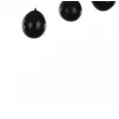 girlanda balonowa 30 urodziny zloty czarny bialy partydeco 12 szt