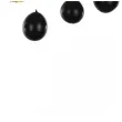 girlanda balonowa 60 urodziny zloty czarny bialy partydeco 12 szt