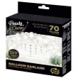 girlanda balonowa beauty and charm bialy godan 70 szt