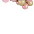 girlanda balonowa bialo rozowo zlota partydeco zestaw x60