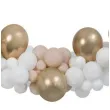 girlanda balonowa bialo szampanski latte gemar 65 szt