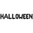 girlanda balonowa halloween czarny partydeco 280 cm