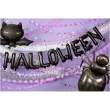 girlanda balonowa halloween czarny partydeco 280 cm