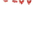 girlanda balonowa i love you czerwona partydeco 210 cm