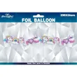 girlanda balonowa jednorozce i tecze partypal 206 cm