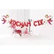 girlanda balonowa kocham cie czerwona partydeco 240 cm