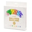 girlanda balonowa kolorowa tecza mix partydeco 60 szt