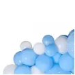 girlanda balonowa pastelowy blekit gemar 65 szt
