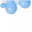 girlanda balonowa pastelowy blekit gemar 65 szt