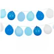 girlanda balonowa pastelowy blekit partydeco 20 szt