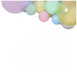 girlanda balonowa pastelowy mix gemar 65 szt