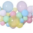 girlanda balonowa pastelowy mix gemar 65 szt