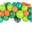 girlanda balonowa zielony dinozaur partydeco zestaw 60szt