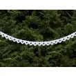 girlanda bibulowa serca biala 9x300 cm 1 szt