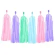girlanda fredzle pastelowe mix partydeco 150 cm