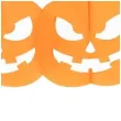 girlanda halloween dynie pomaranczowa partypal 170cm