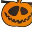 girlanda happy halloween pomaranczowa partypal 185cm