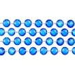girlanda krysztalowa granatowa 18 mm 100 cm