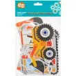 girlanda papierowa plac budowy godan 360 cm