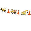 girlanda papierowa plac budowy godan 360 cm