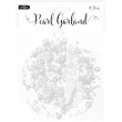 girlanda perly kuleczki bialy partypal