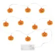 girlanda swietlna dynie halloweenowe bialy cieply partypal 10 szt