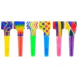 gwizdki papierowe kolorowy mix wzorow godan 6 szt