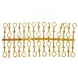haczyki do ozdob classic zlote arpex 30 szt