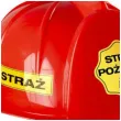 helm strazak polski czerwony kraszek