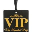 identyfikator party vip very important party santex 10 x 7 cm 10 szt