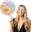 jajka styropianowe nakrapiane mix arpex 2 5 3 5 cm 18 szt