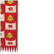 kalendarz adwentowy swiety mikolaj guirca 85 cm