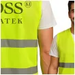 kamizelka odblaskowa ze smiesznym nadrukiem z napisem bosski 40 latek na prezent