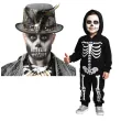 kapelusz cylinder czaszka smiffys