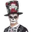 kapelusz day of the dead roze smiffys