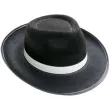 kapelusz gangster czarny partytino