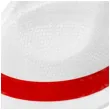 kapelusz kibic bialo czerwoni bialy arpex
