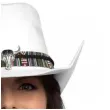 kapelusz kowboj django bialy boland