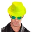 kapelusz neon fedora zolty widmann