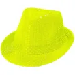 kapelusz neon fedora zolty widmann