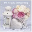 kartka okolicznosciowa dzien matki dla mojej kochanej mamy pol maki 15x15 cm