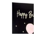 kartka okolicznosciowa happy birthday 30 z koperta czarna partydeco 10 5 x 14 8 cm